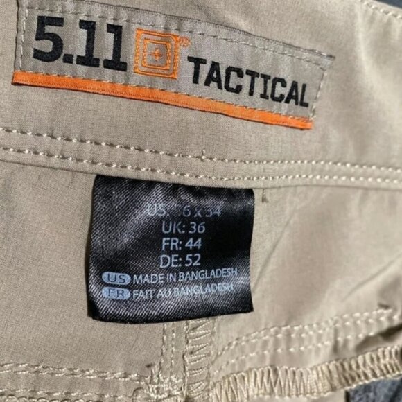 5.11 Convertible Khaki Pants - Picture 7 of 9